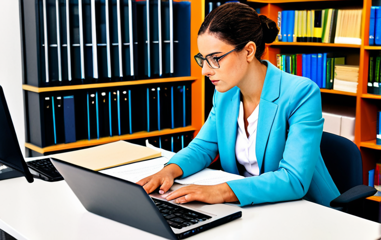 Policy Analyst at Work**

"A professional policy analyst, fully clothed in a modest business attire, reviewing documents in a bright and modern Lisbon office, laptop on desk, bookshelves in background, focused expression.  Safe for work, appropriate content, professional, perfect anatomy, correct proportions, well-formed hands, natural pose, high quality, safe for work, fully clothed, family-friendly."

**