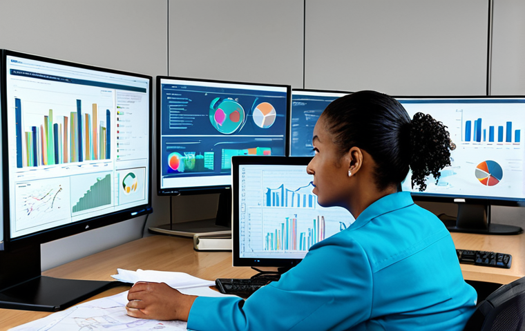 정책분석사와 정책 목표 설정 사례 - Public Health Analysis**
"A diverse team of public health professionals in a modern office setting,...