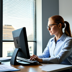 정책분석사와 공공정책과 관련된 트렌드 분석 - Policy Analyst at Work**

"A professional policy analyst in a modern office, fully clothed in approp...