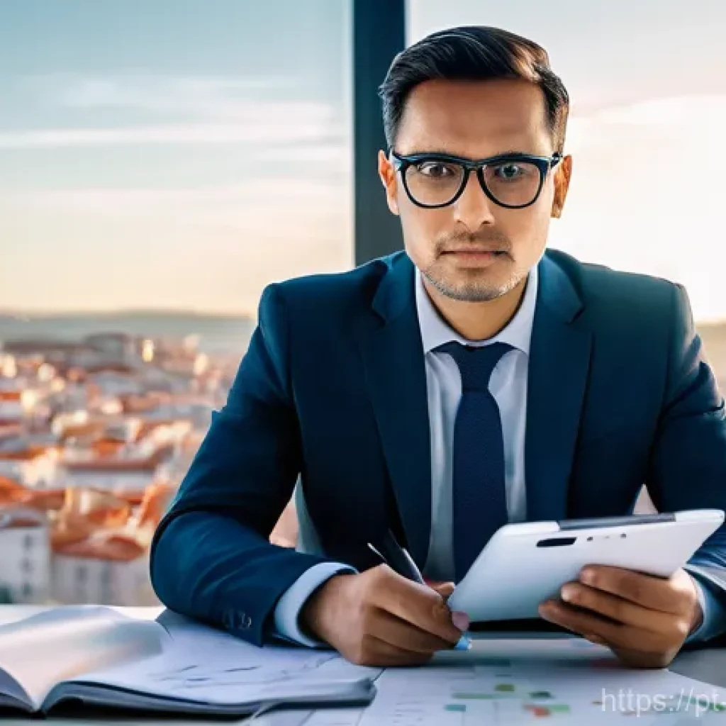 정책분석사와 경력개발 모범 사례 - **Prompt:** A diverse policy analyst, wearing smart casual attire like a well-fitted blazer over a c...