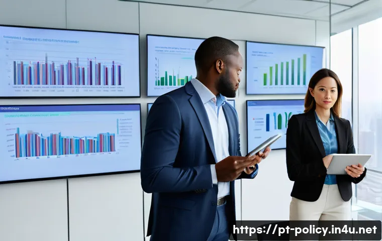 정책분석사와 정책 설계 사례와 성공 요인 - **Prompt:** A diverse group of policy analysts, both men and women, of various ethnicities, in a bri...