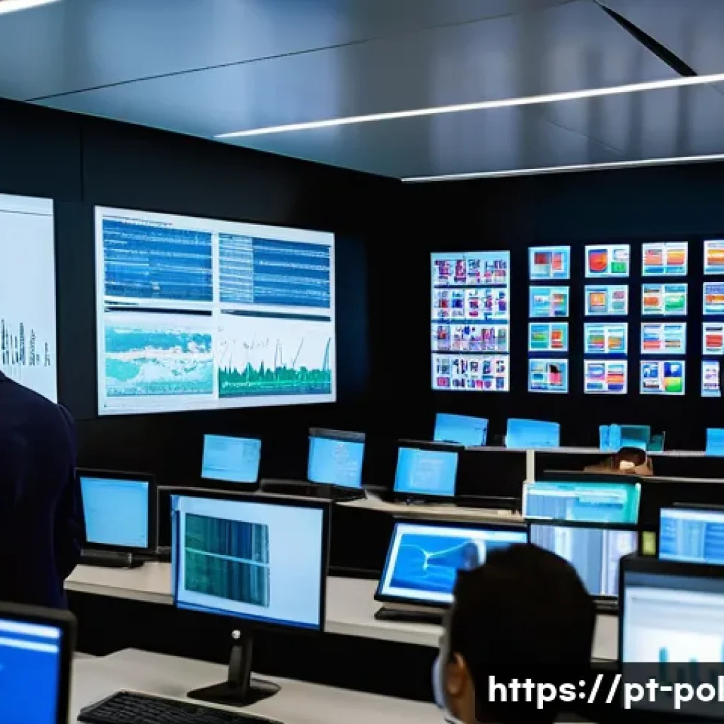 정책분석사와 데이터 분석 성공 사례 연구 - A modern Brazilian public health control room with diverse professionals analyzing real-time epidemi...